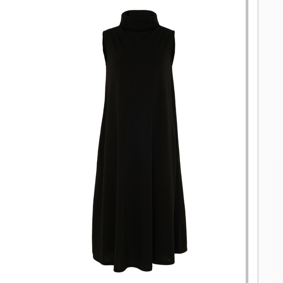 Max Mara Leisure Fantino Midi Knee Length Turtleneck Sleeveless Dress Size Large - Picture 5 of 14